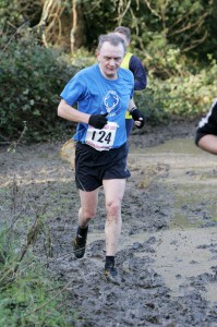 Here I am looking grim on the Box Hill 10k run on New Year’s day 2007, with 1,600 feet of climbing. Still, I was 2nd in my age group.